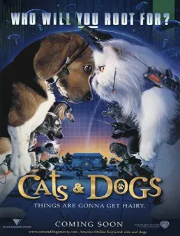 فيلم Cats & Dogs 2001 مترجم