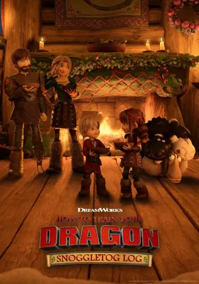 فيلم How to Train Your Dragon: Snoggletog Log 2019 مترجم