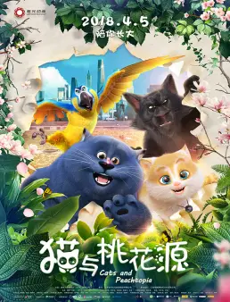 فيلم Cats and Peachtopia 2018 مترجم