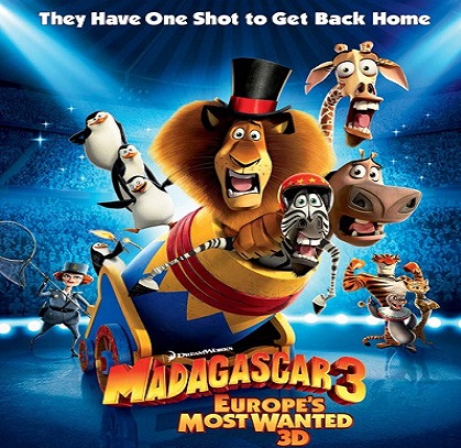 فيلم Madagascar 3 مترجم