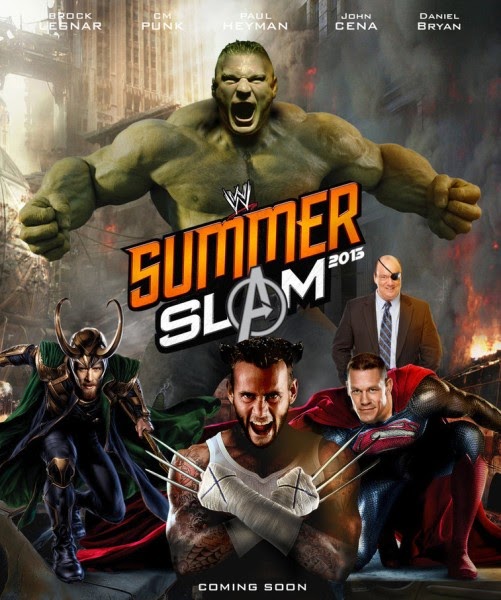 مشاهدة عرض المصارعة WWE SummerSlam 2013 مترجم اون لاين وتحميل مباشر
